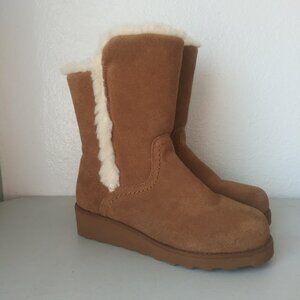 BearPaw Donatella women's size 6 brown  knee high boots